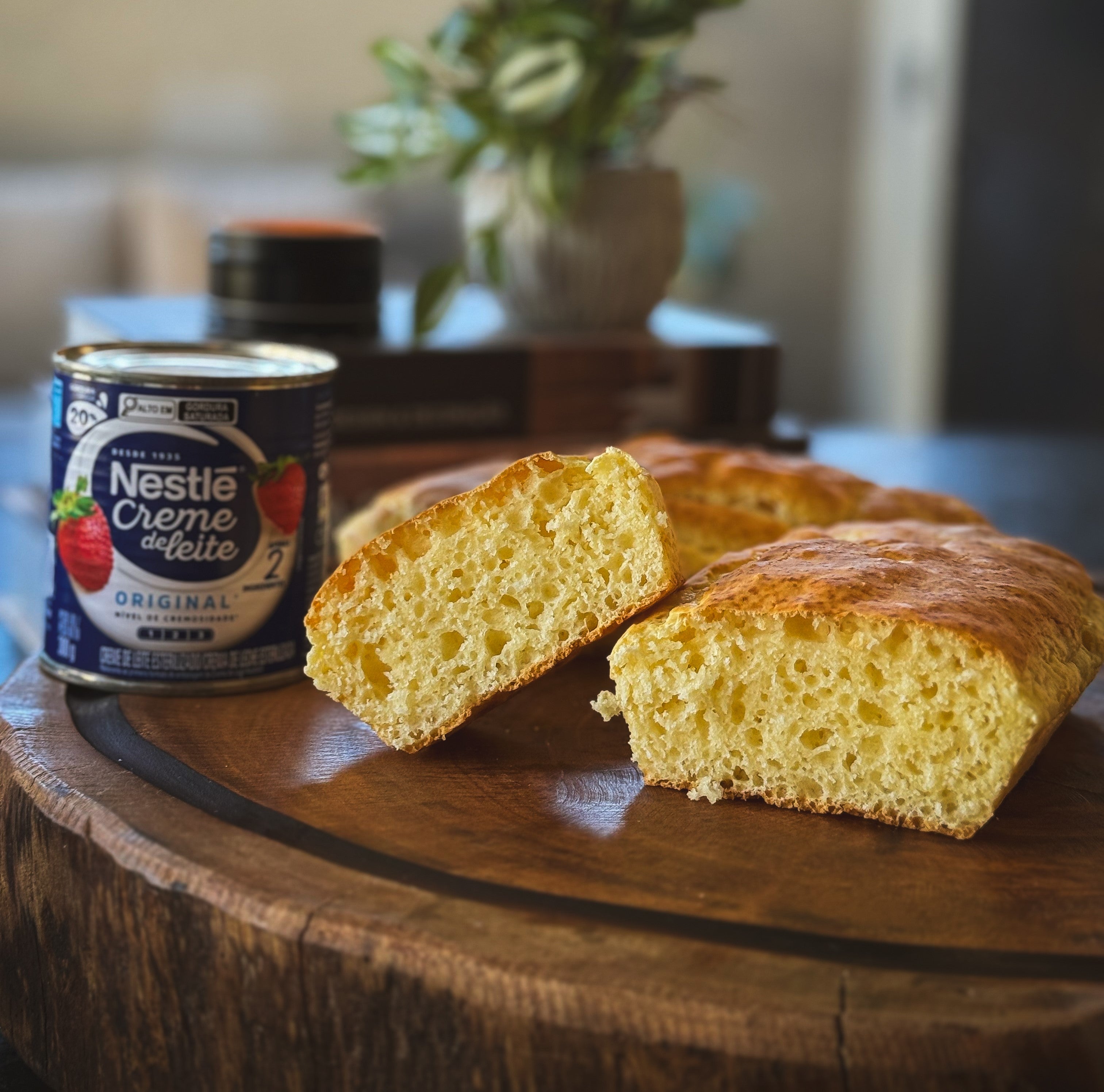 Receita de Pão Sem Farinha com NESTLÉ Creme de Leite