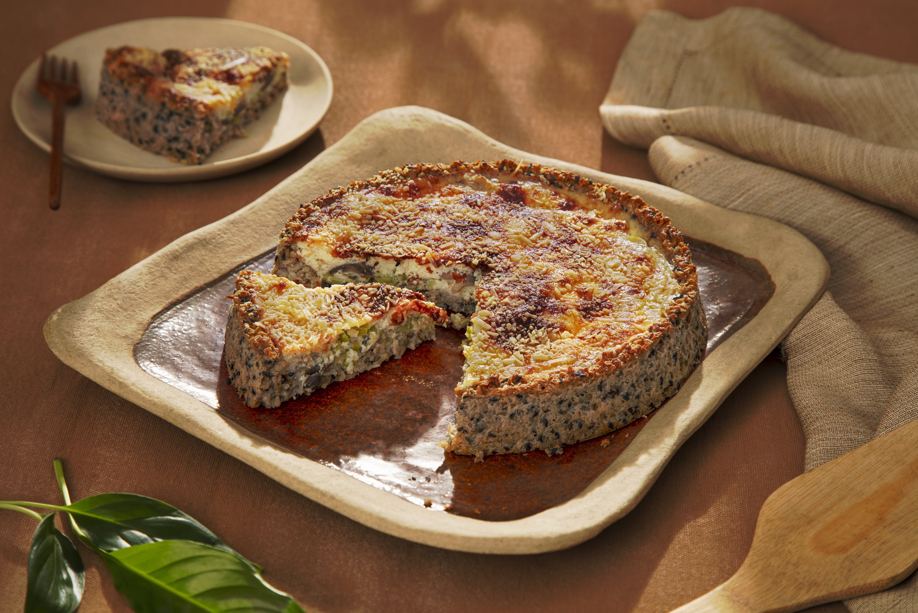 Receita de Quiche de Aveia