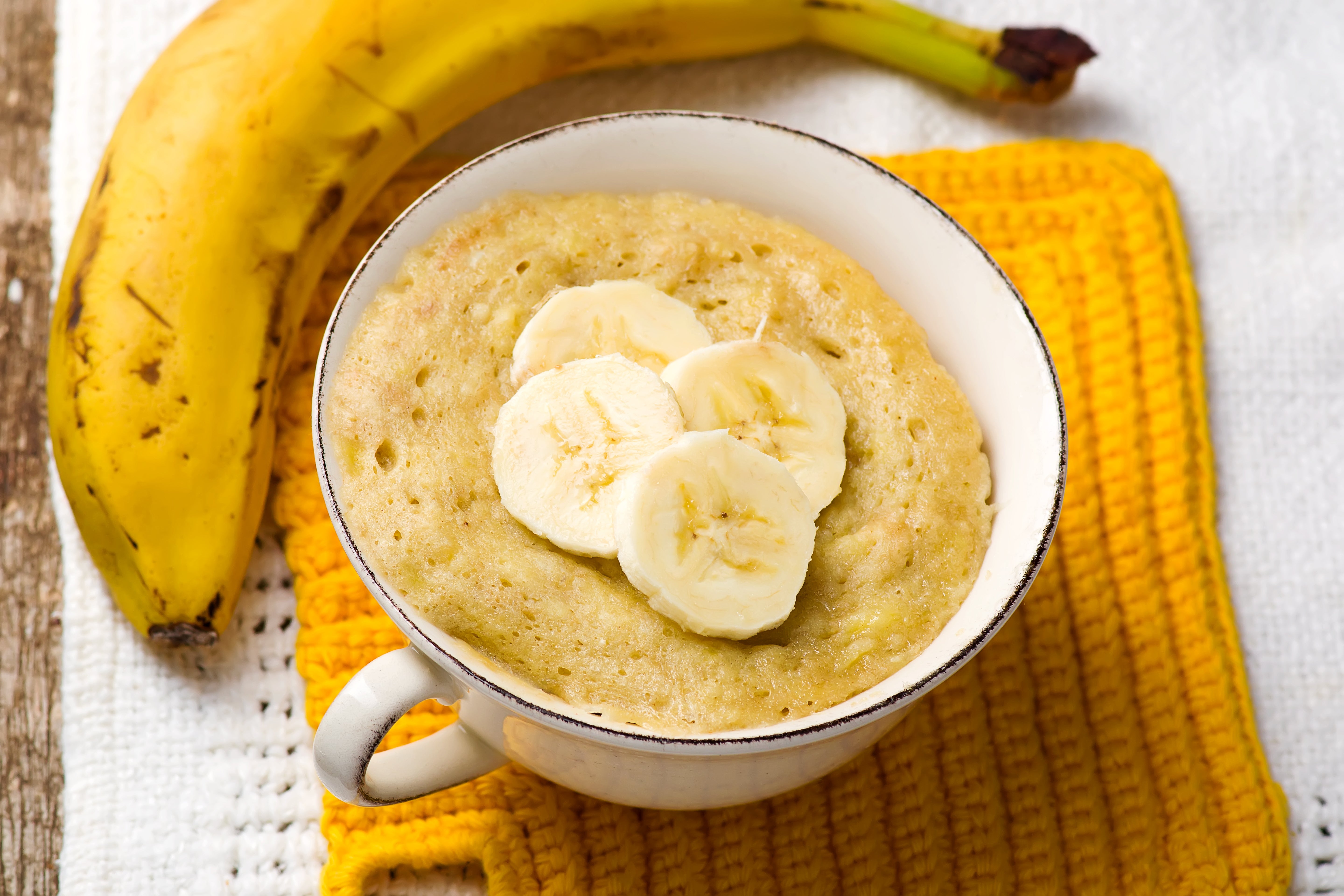Receita de Bolo de Banana com NINHO Adulto e Aveia