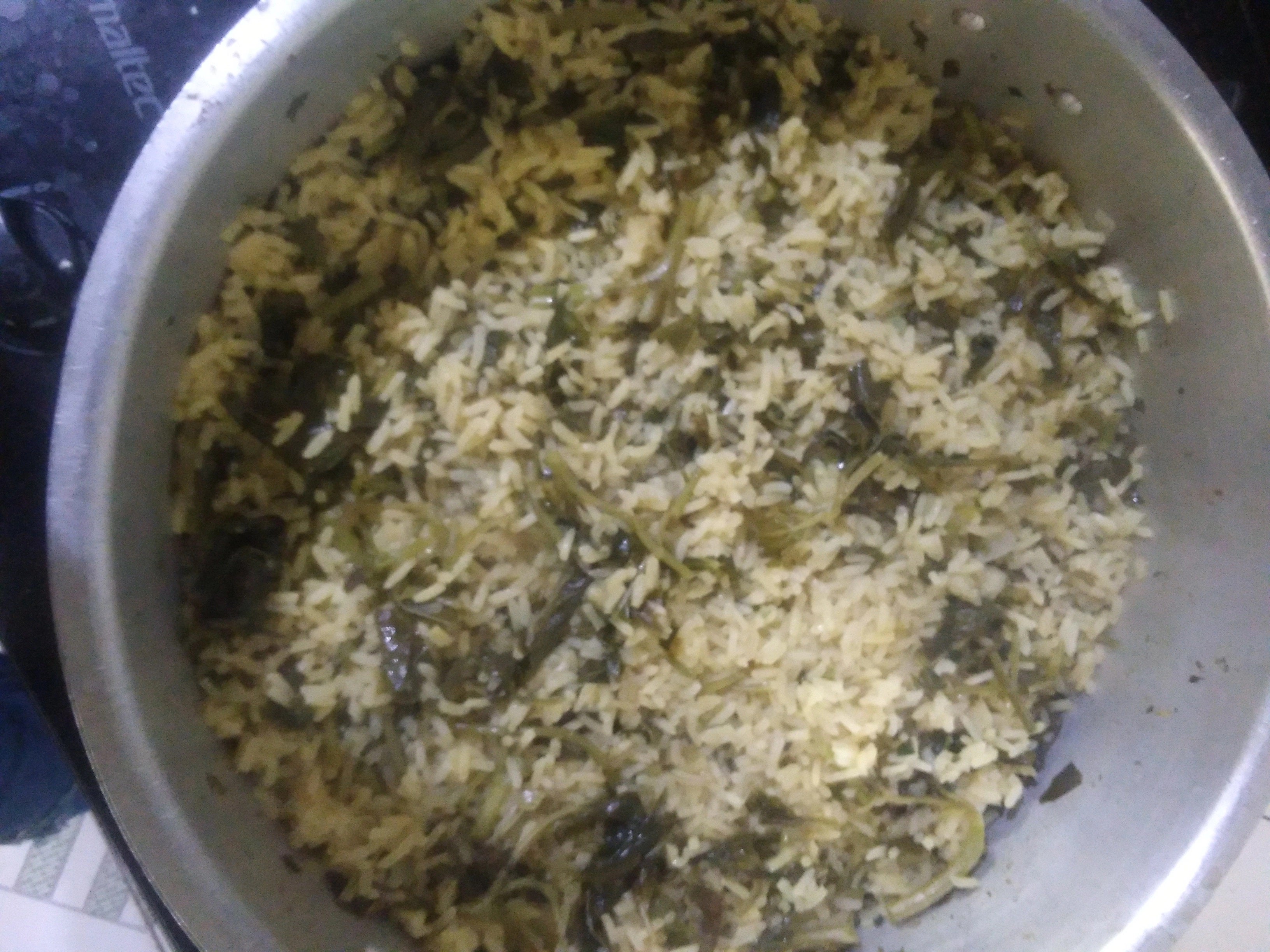 Receita de Arroz com Jambu