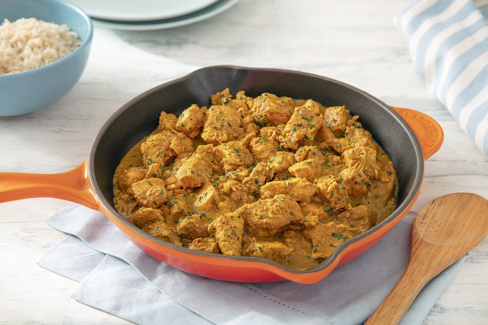 Receita de Frango ao Curry Zero Lactose