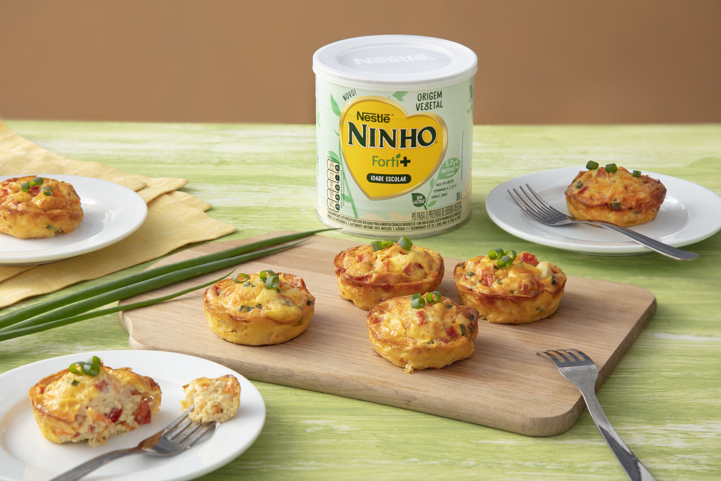 Omelete Colorido Nutritivo Ninho