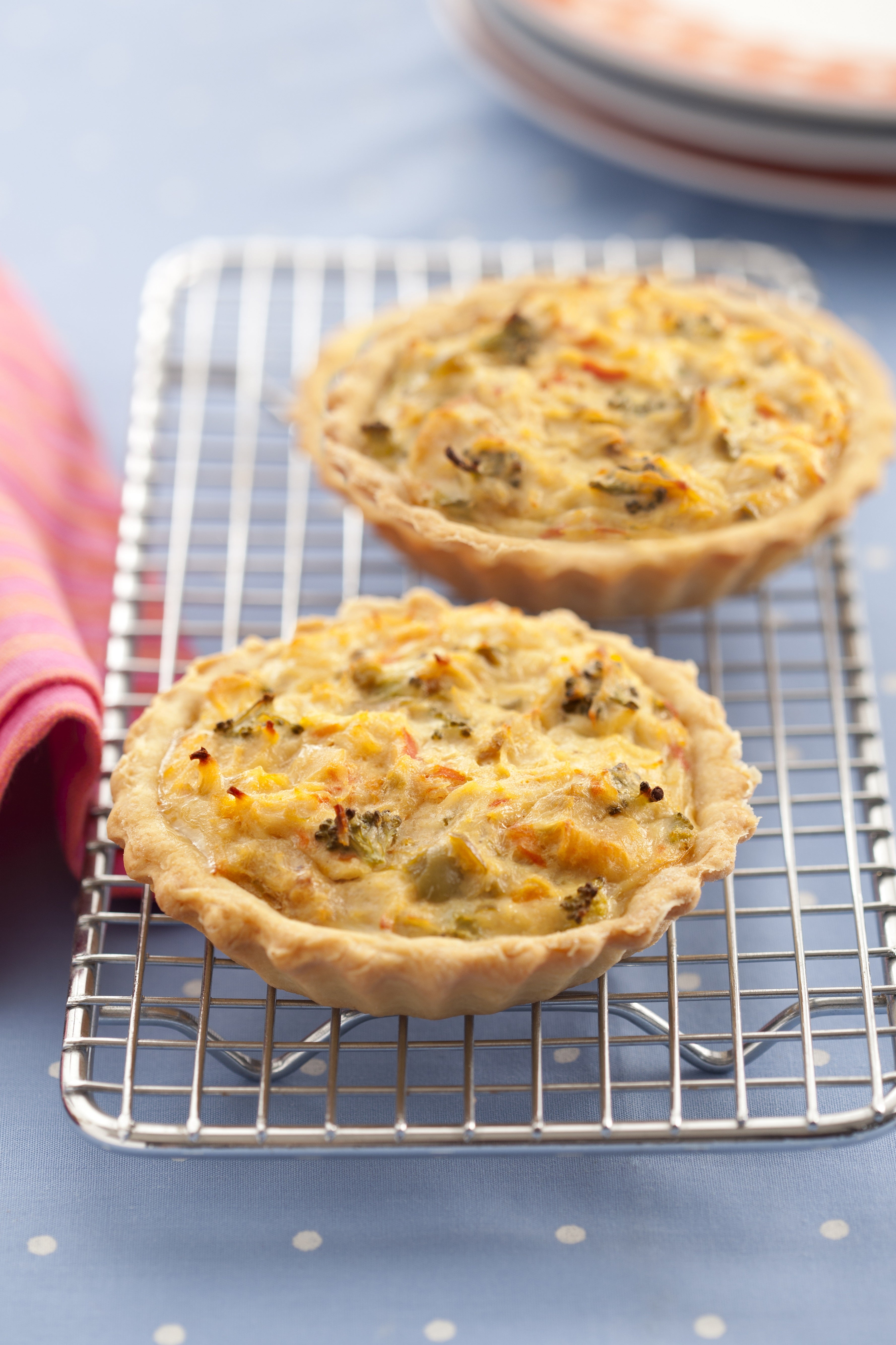 Mini Quiche de Frango com Legumes Sem Leite