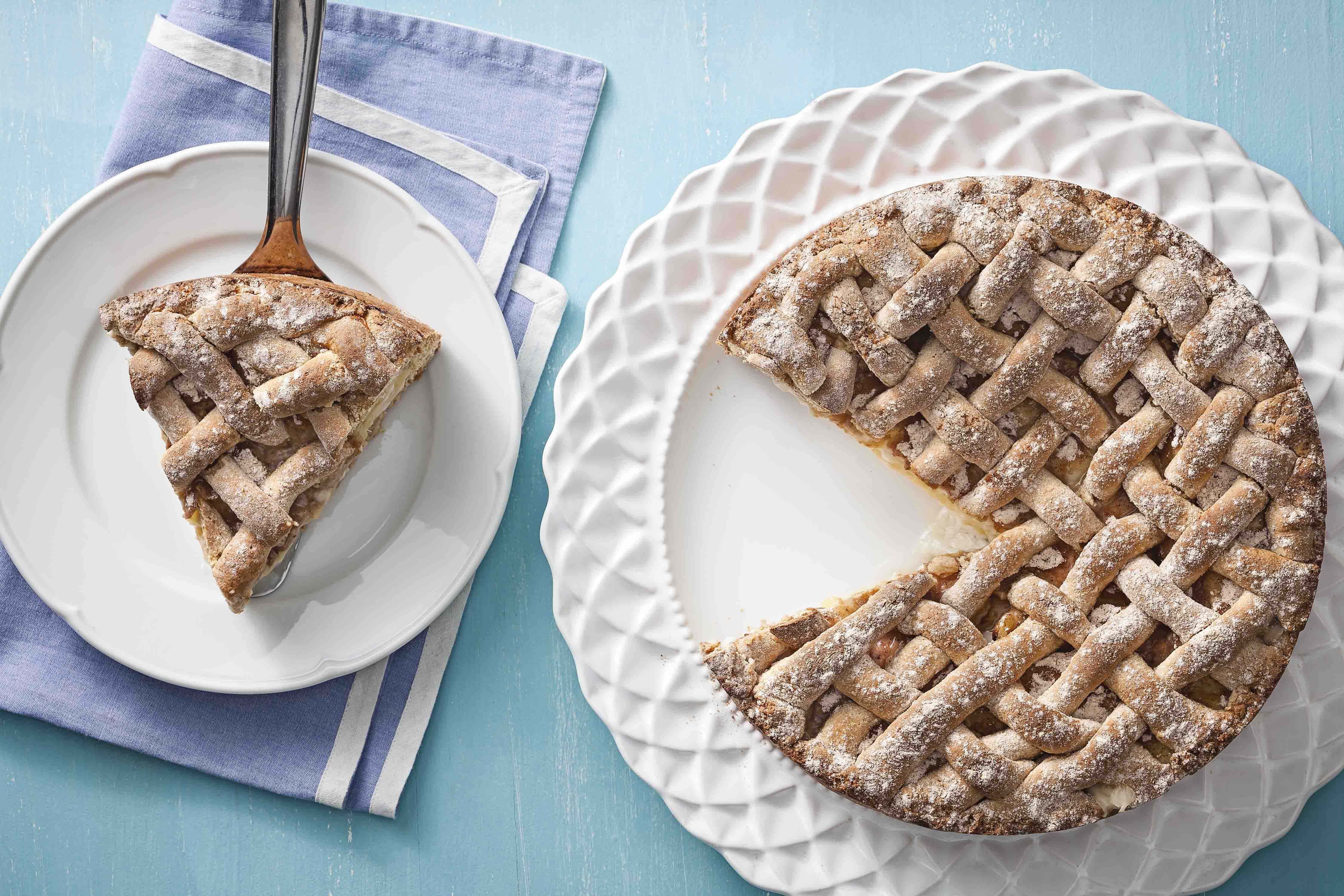 Torta Integral de Banana com Creme de Coco