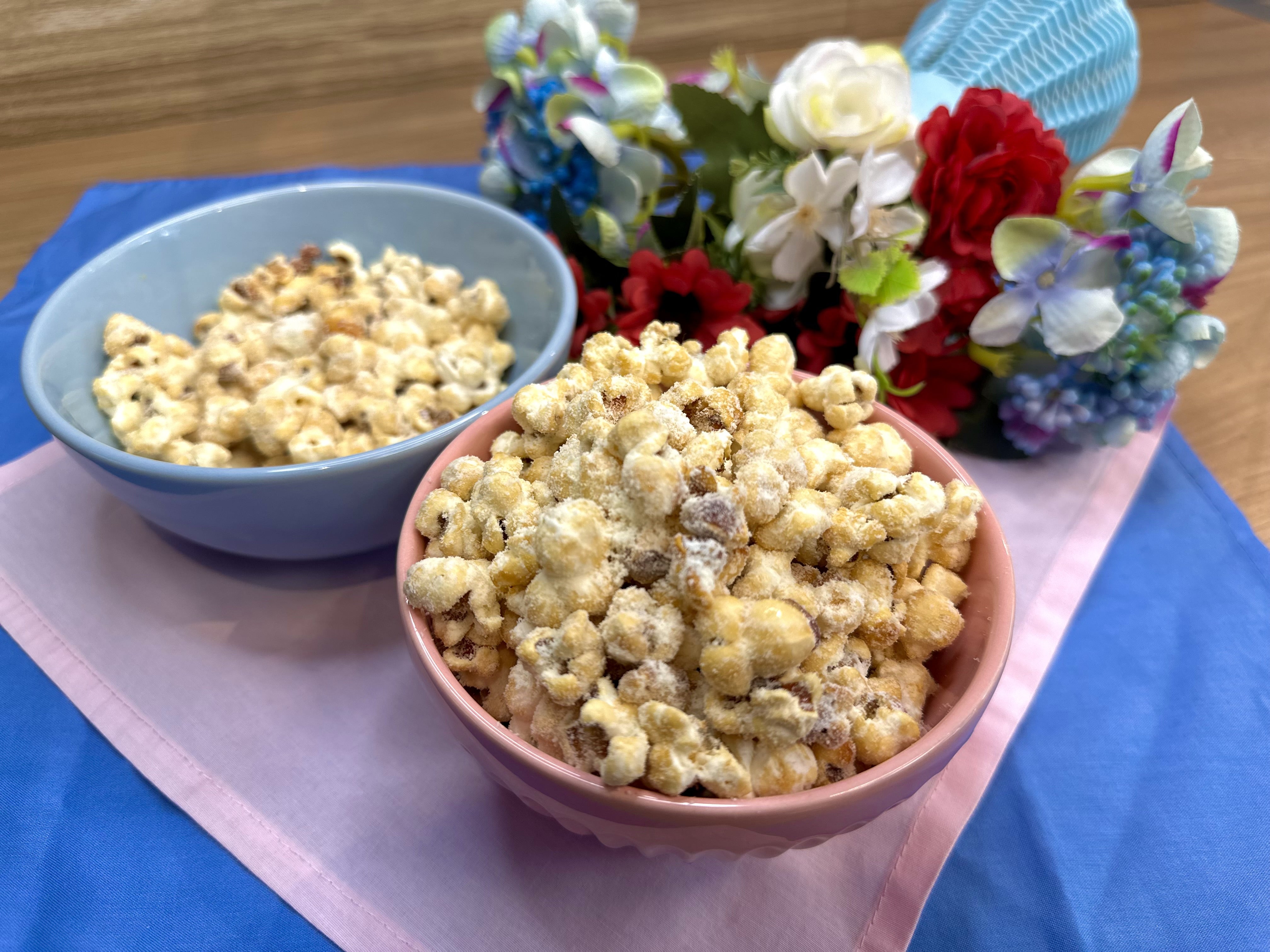 Receita de Pipoca Doce com Ascenda
