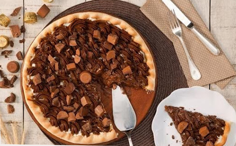 Pizza de Brigadeiro Moça