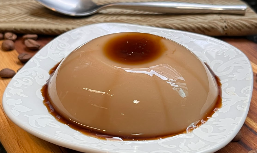 Receita de Panna Cotta de Café