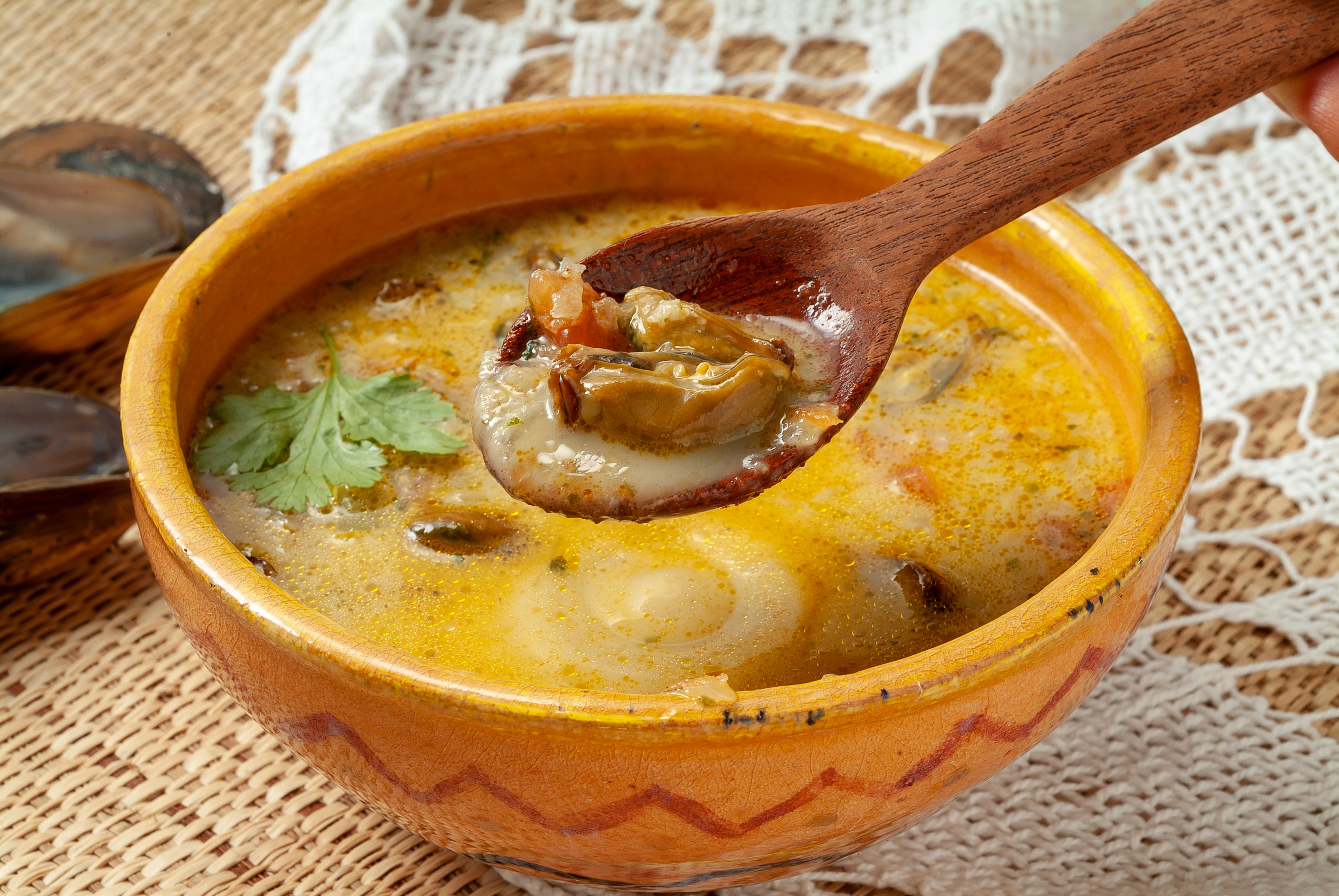 Receita de Sururu ao Leite de Coco