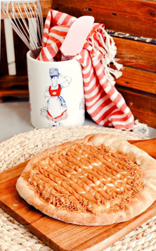 Pizza de Moça Doce de Leite