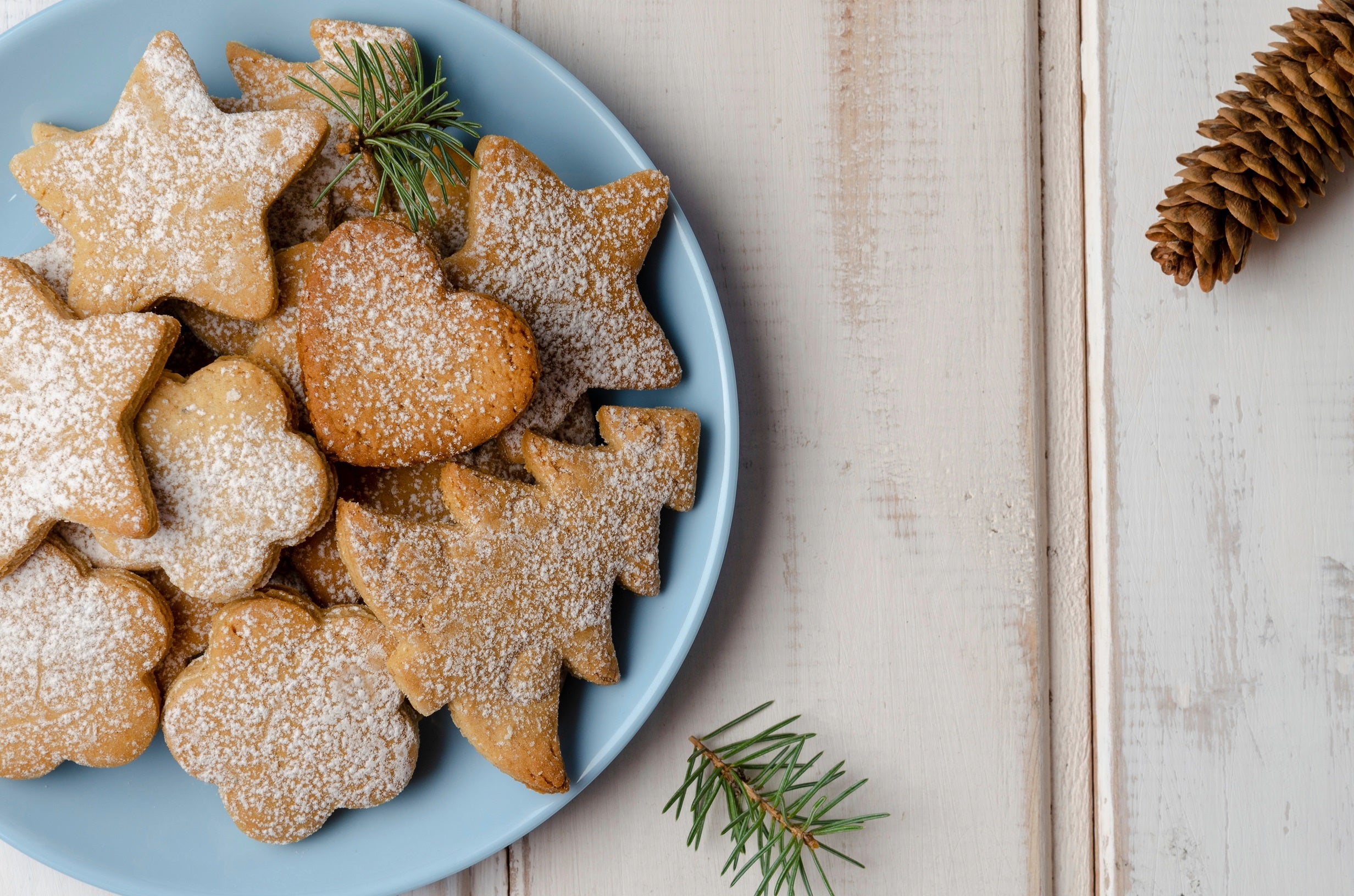 Receita de Biscoito de Natal Simples