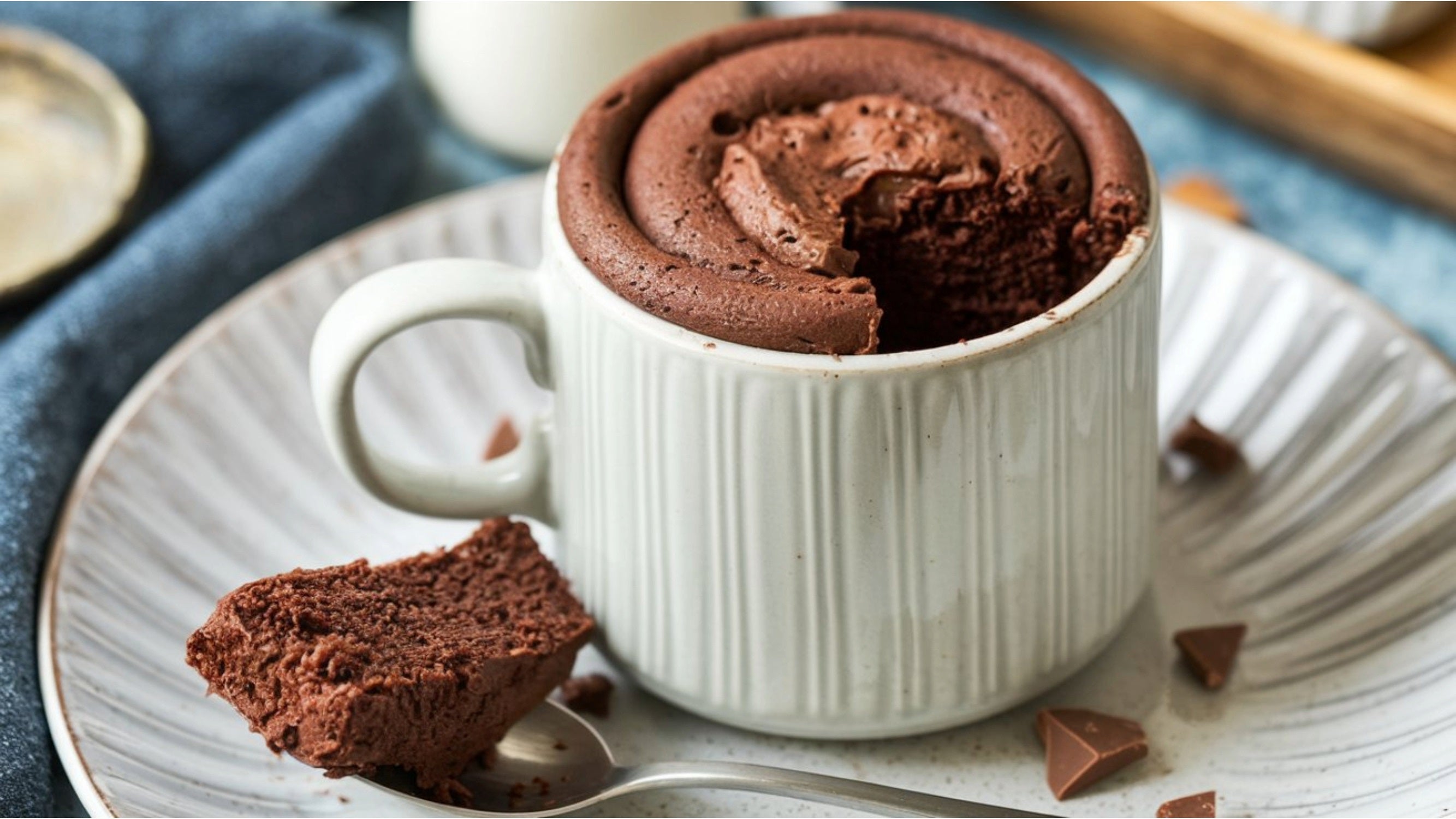 Receita de Bolo de Caneca Sem Leite