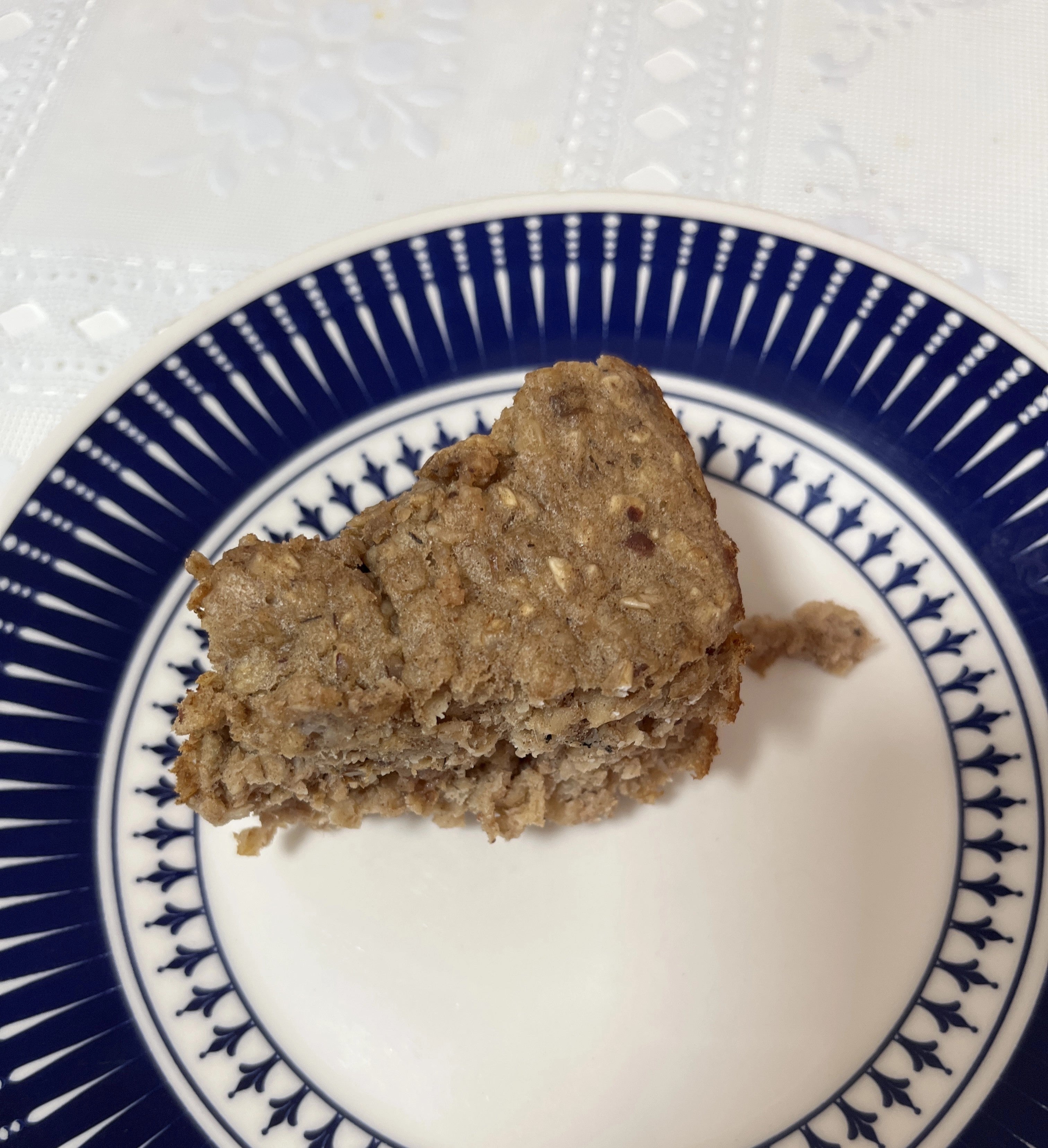 Receita de Bolo Funcional de Aveia e Banana