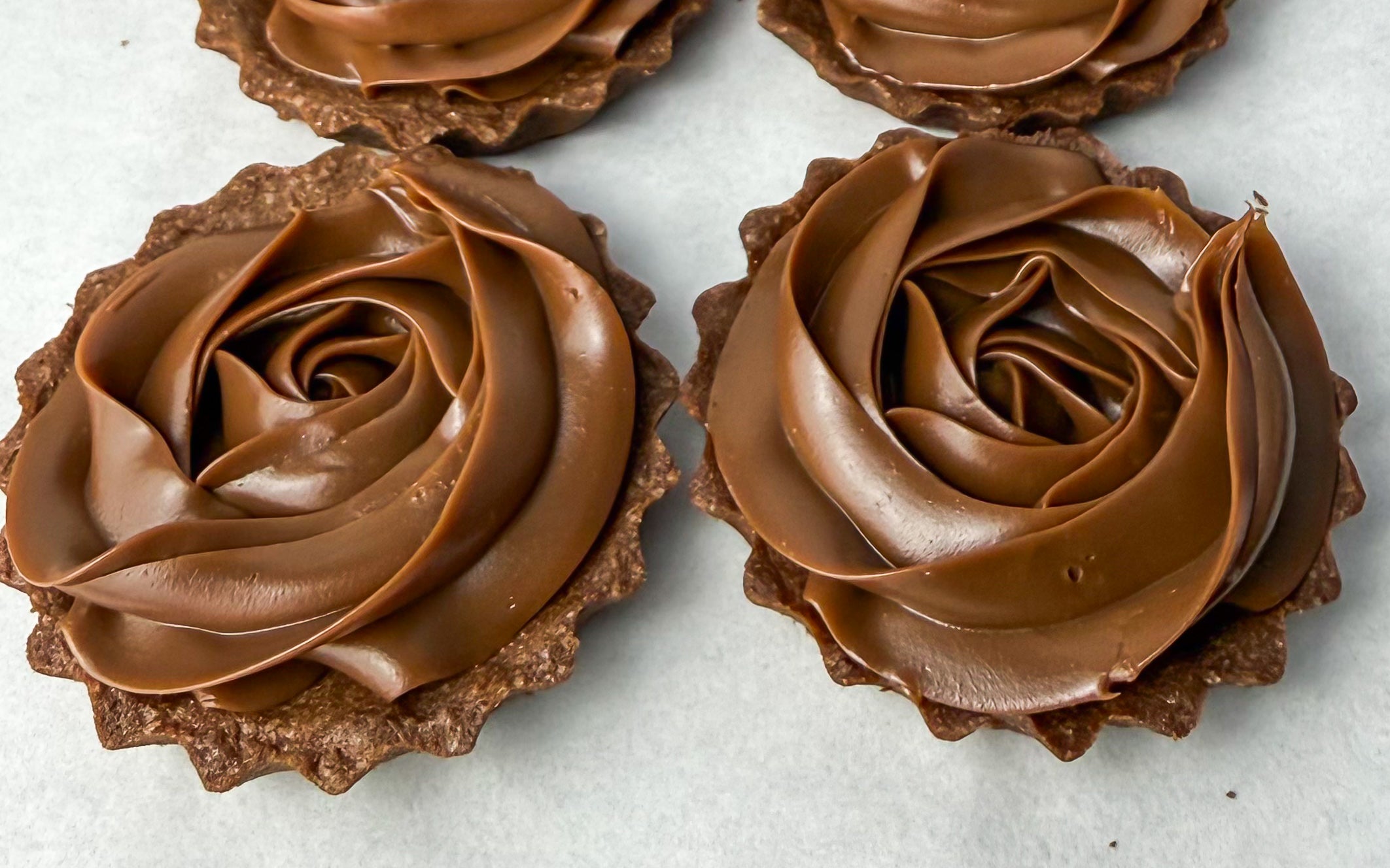 Receita de Tartelete de Chocolate com Brigadeiro Cremoso