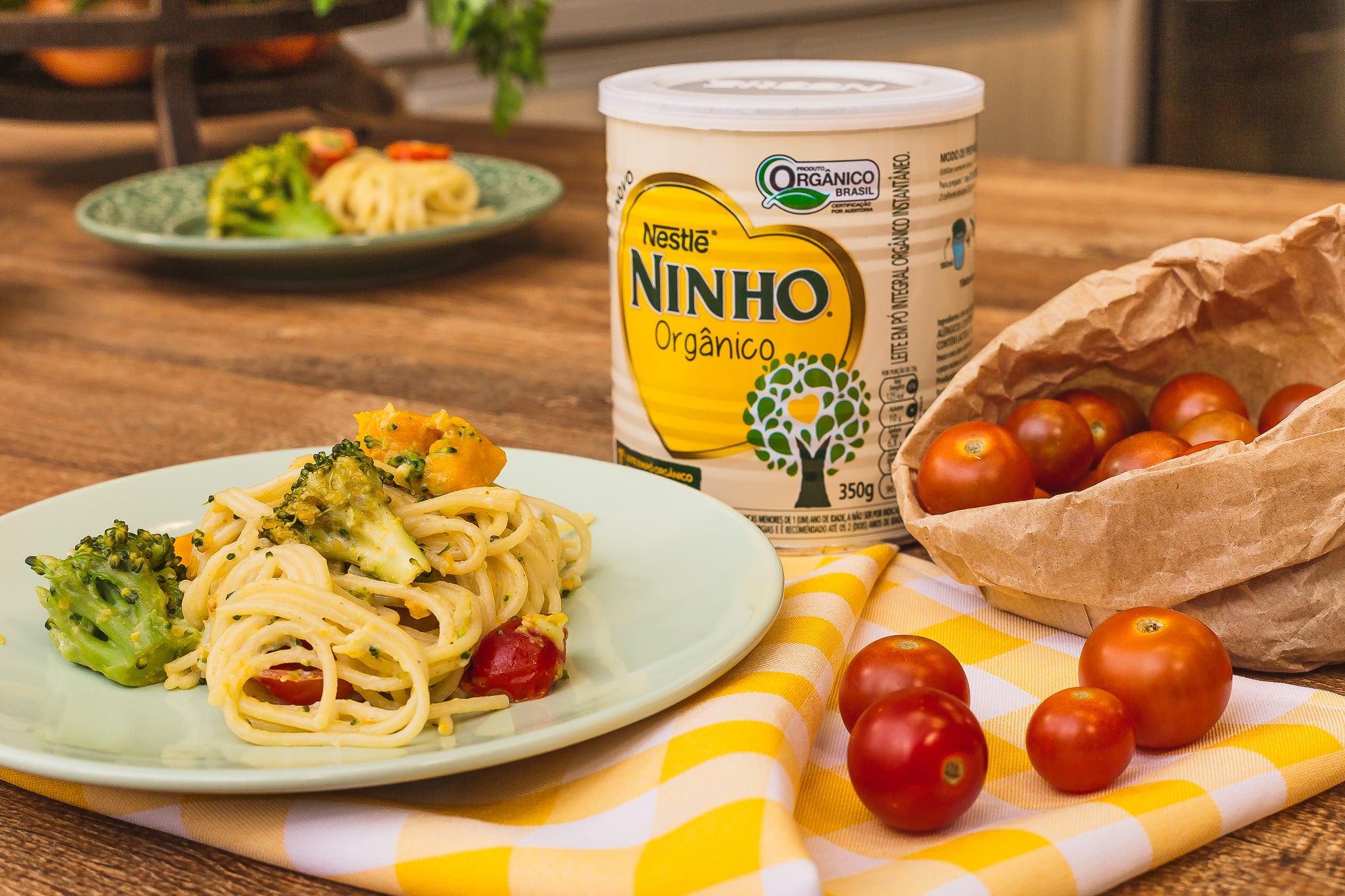 Macarrão Cremoso Orgânico Ninho