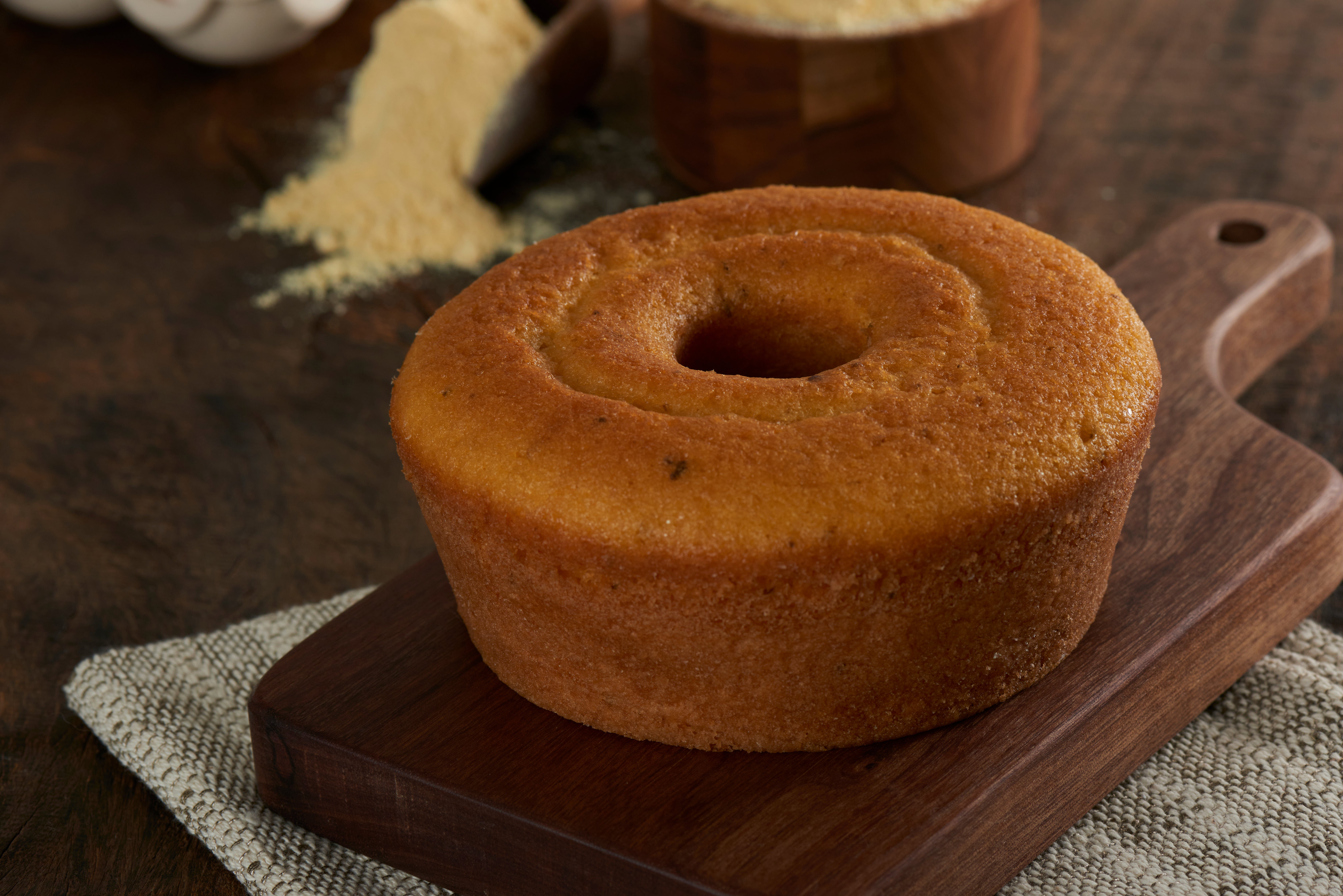 Receita de Bolo de Fubá com Erva-Doce