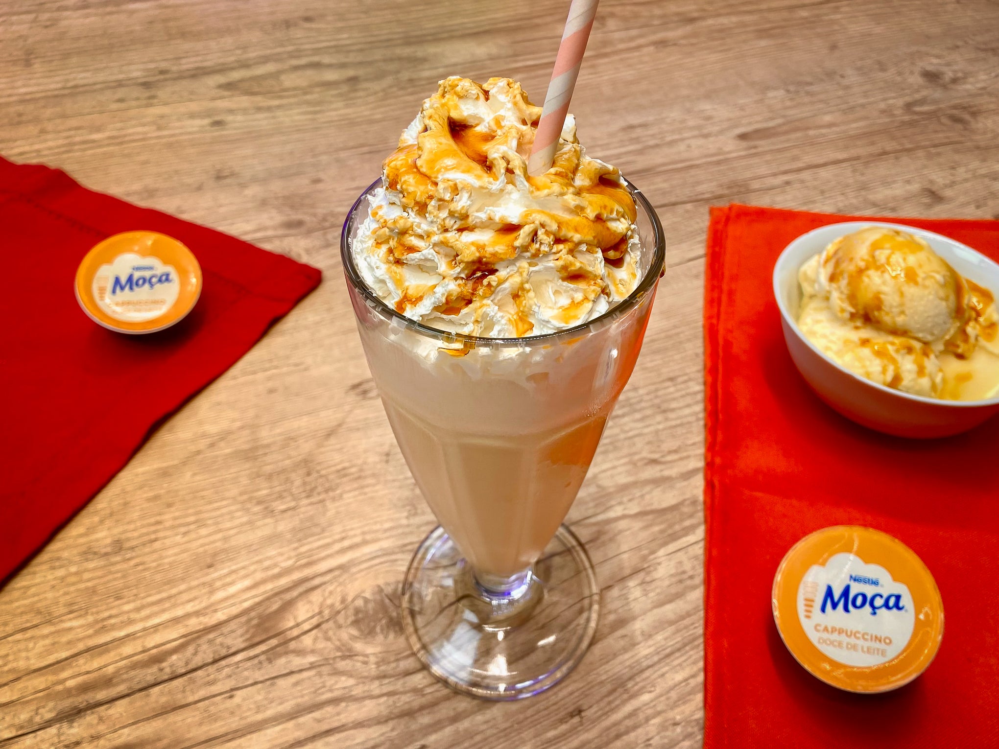 Milkshake de Cappuccino Doce de Leite
