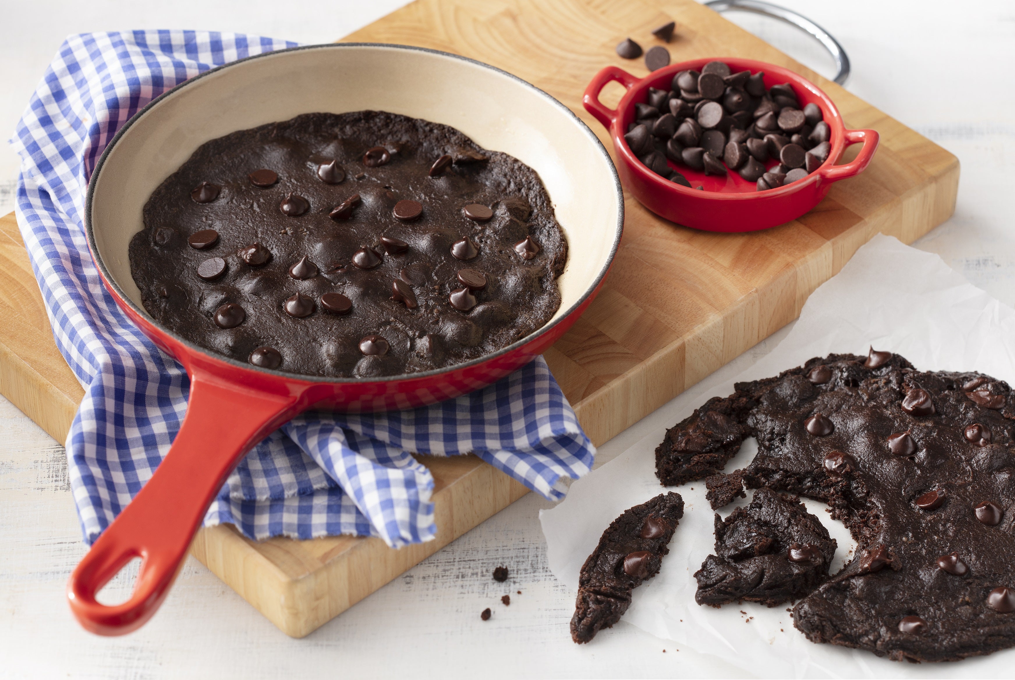 Cookie de Nescau de Frigideira