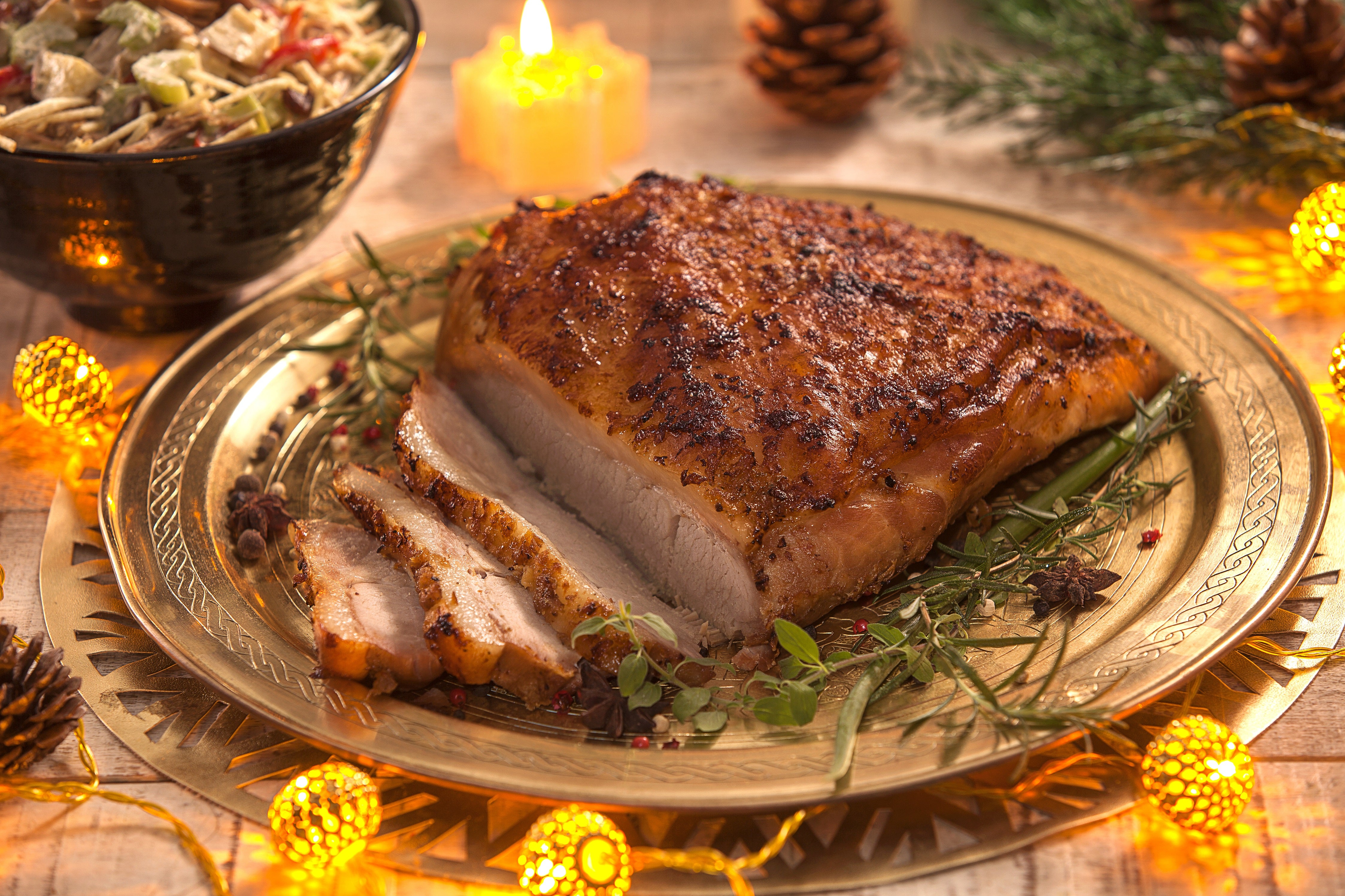 Pernil Desossado com Salpicão de Pernil | Receitas Nestlé Pernil Desossado com Salpicão de Pernil | Receitas Nestlé