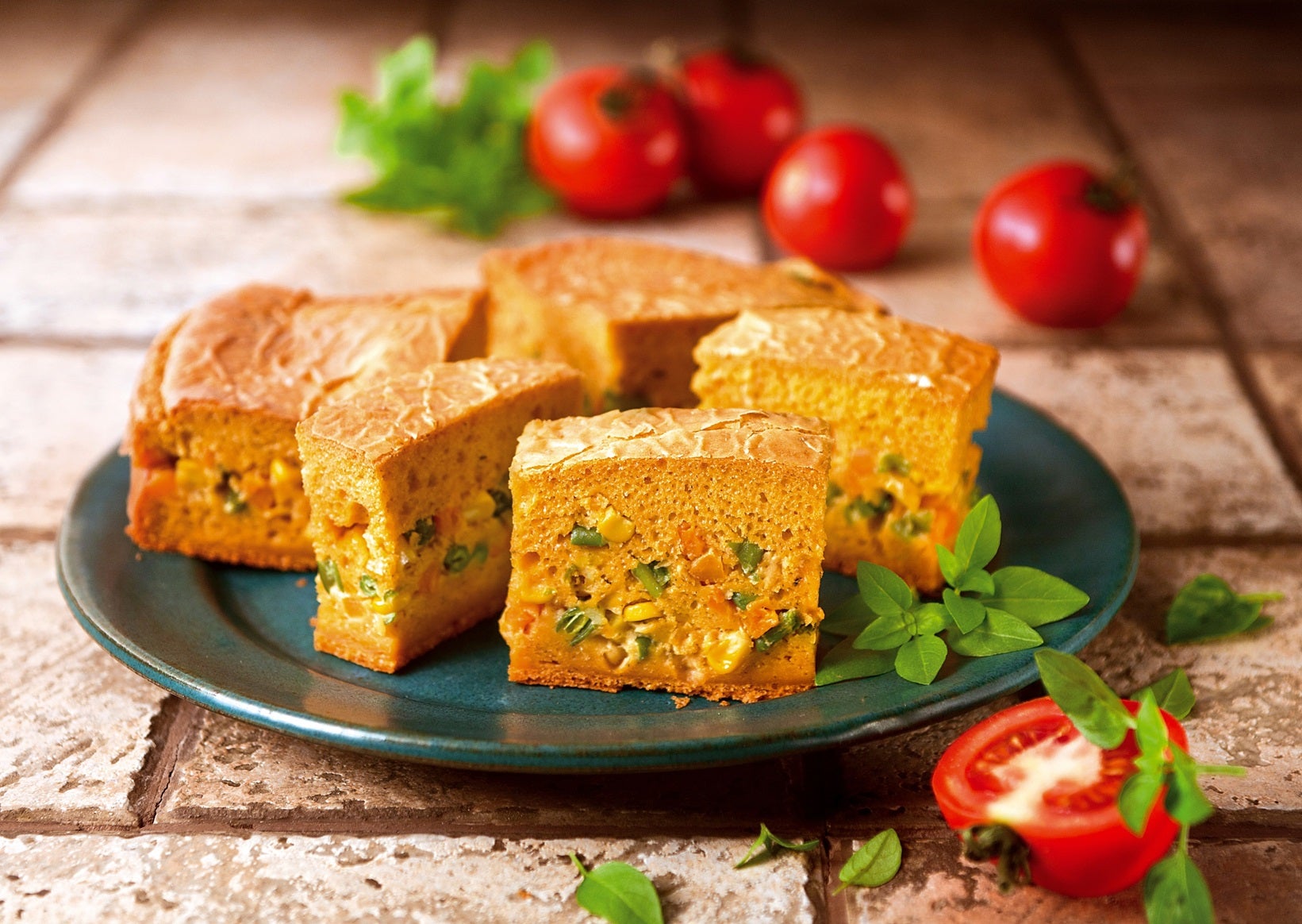 Receita de Bolo de Legumes