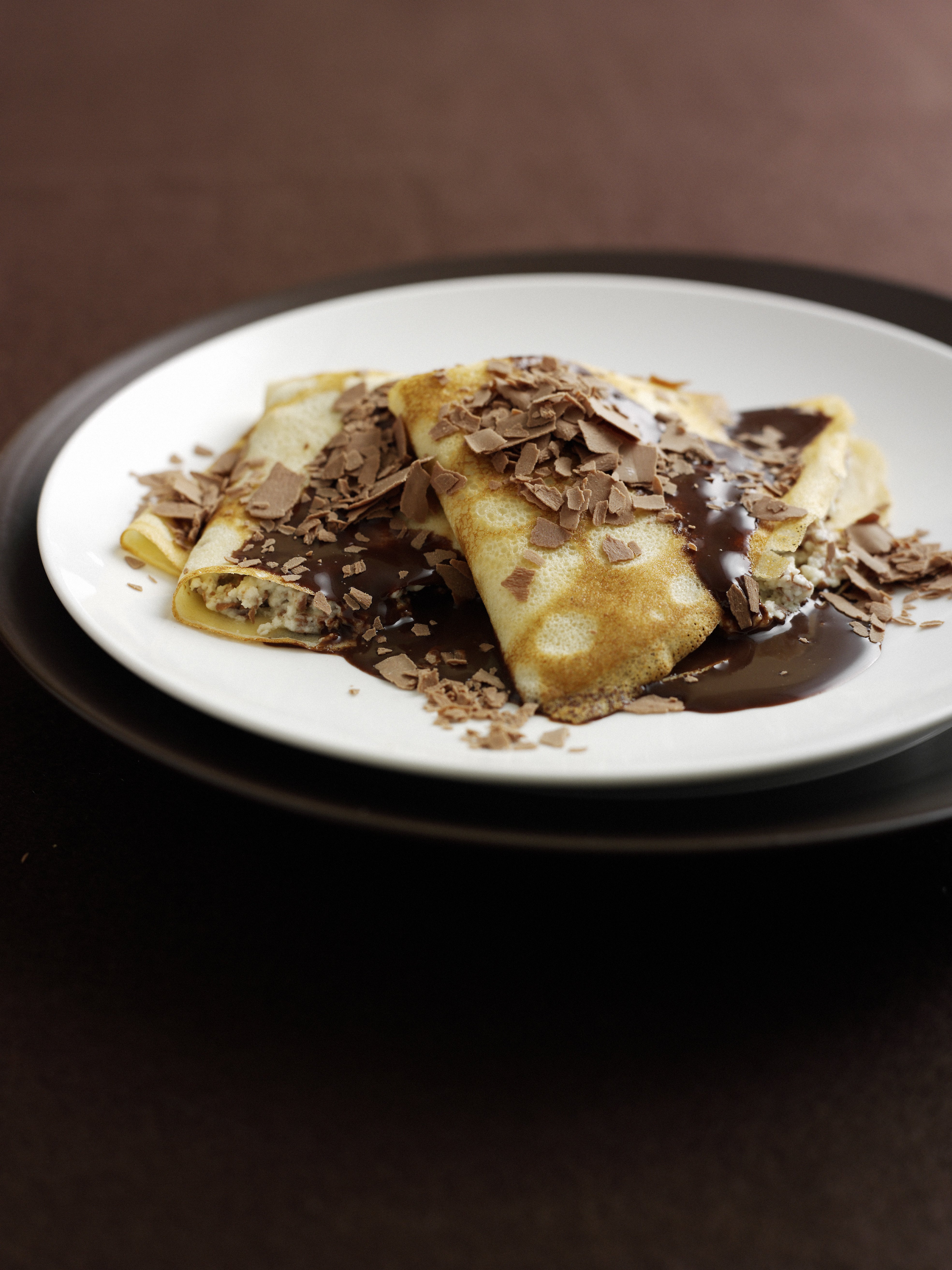 Panqueca Quente de Brigadeiro
