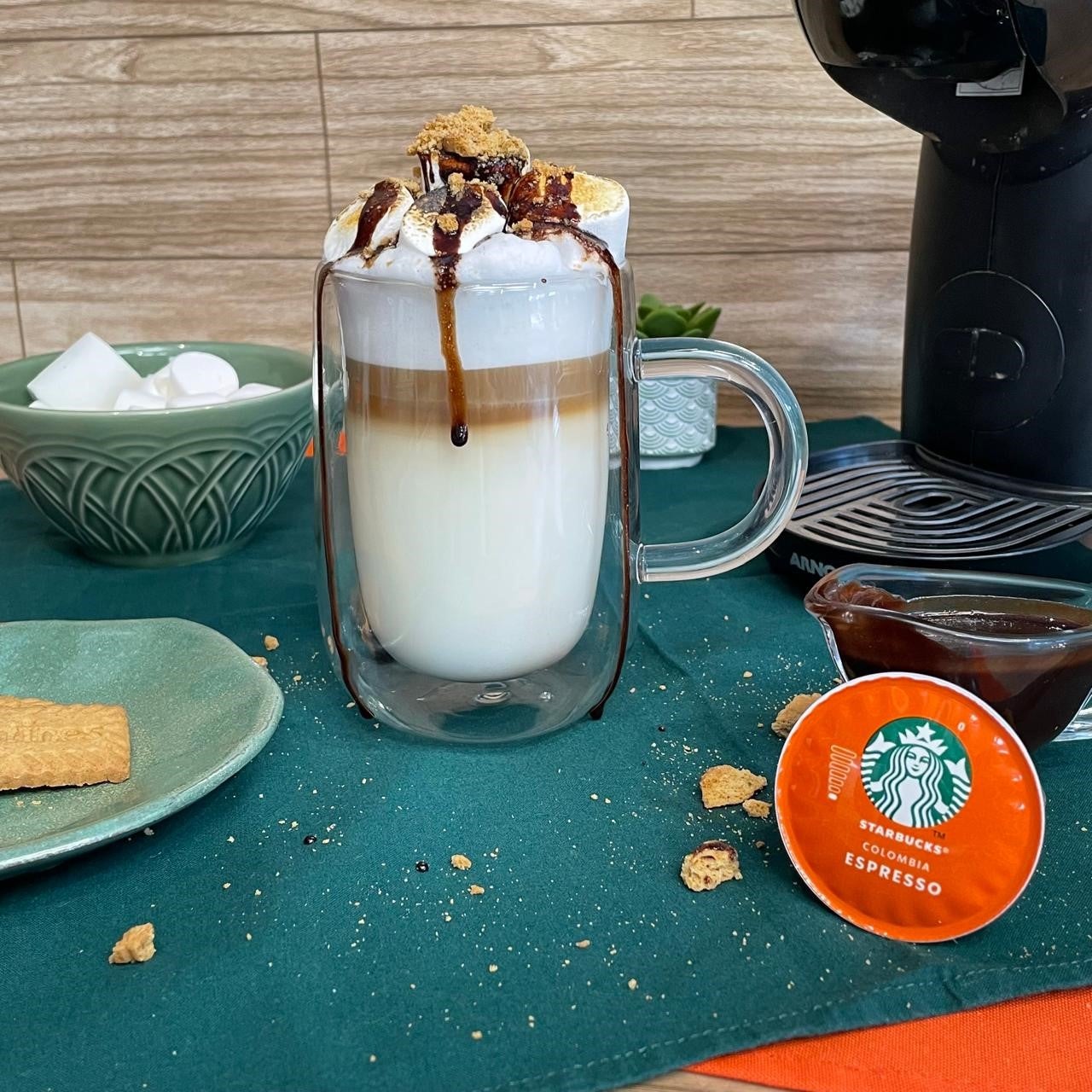 Receita de S´morecaccino Starbucks
