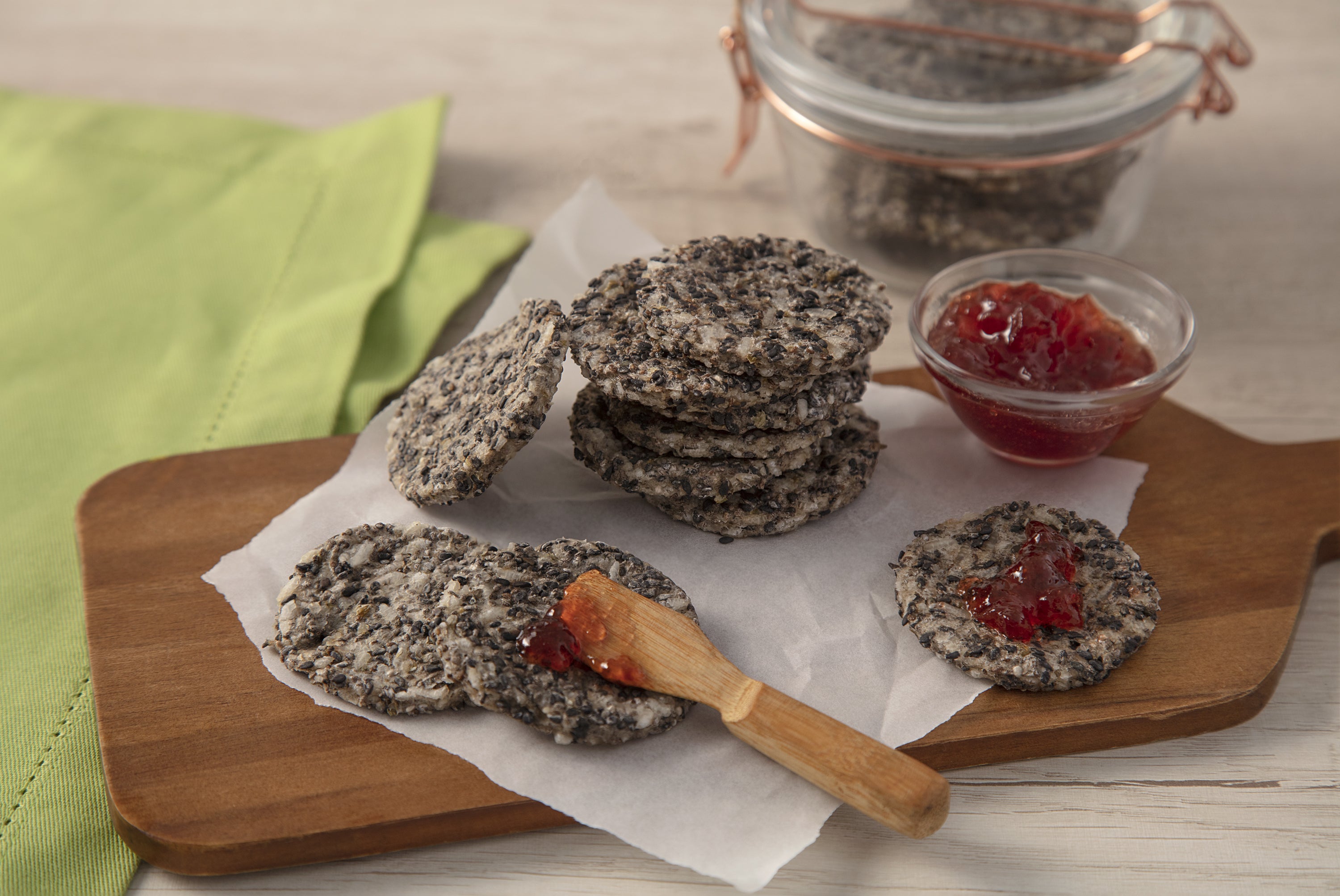 Biscoito de Arroz Sem Glúten e Vegano