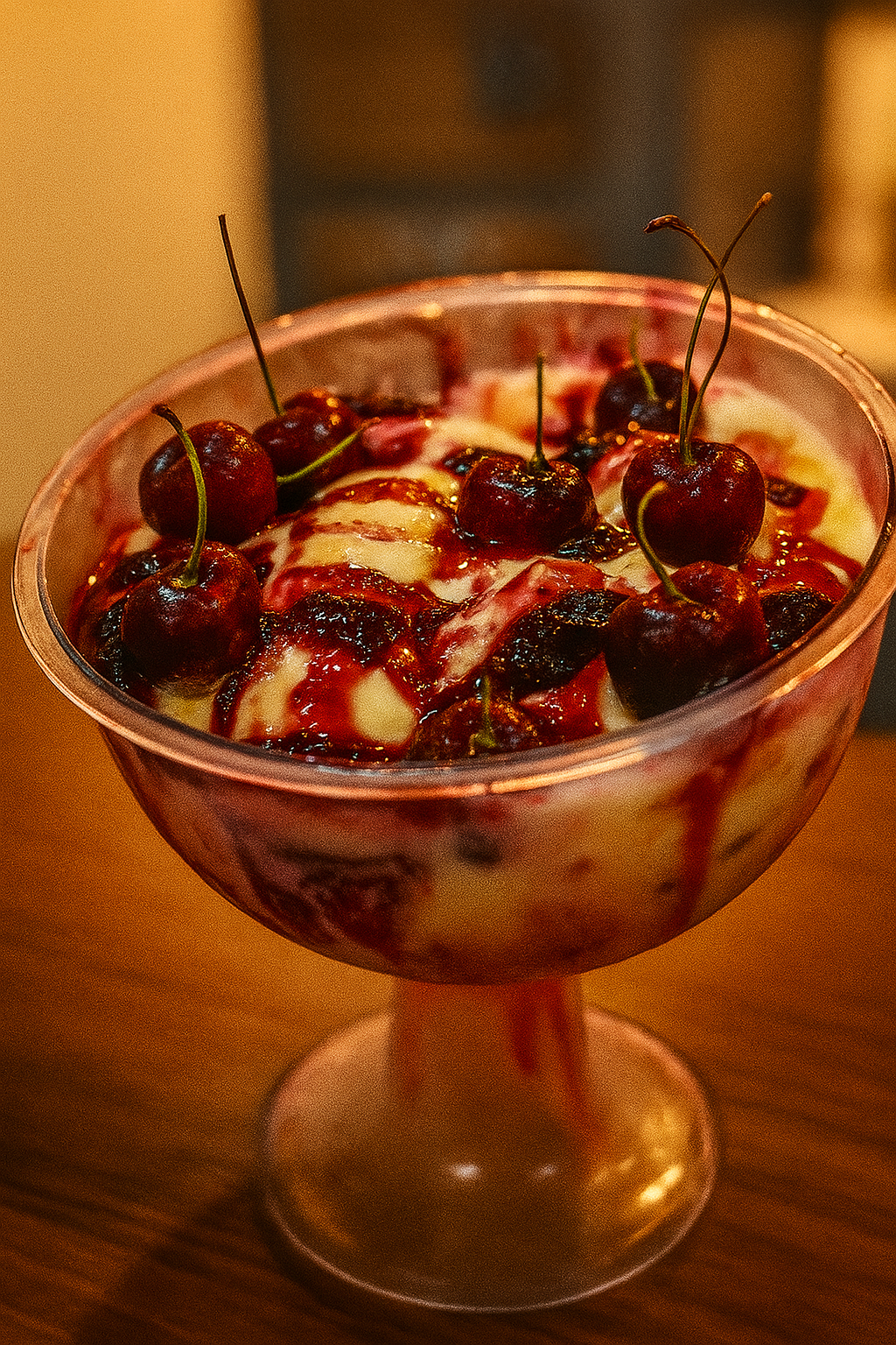 Receita de Pavê de Cerejas