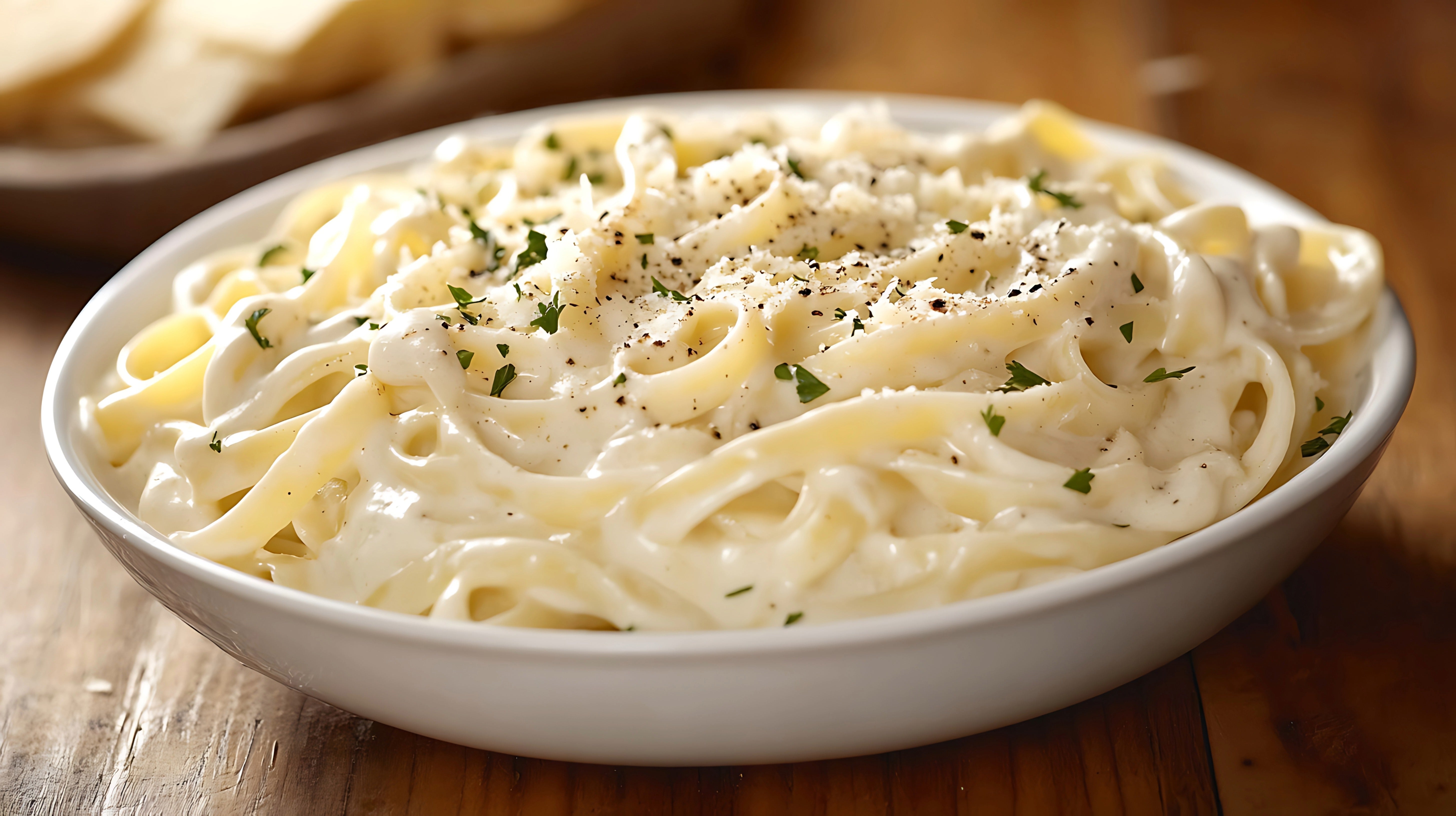 Receita de Molho Penne Alfredo
