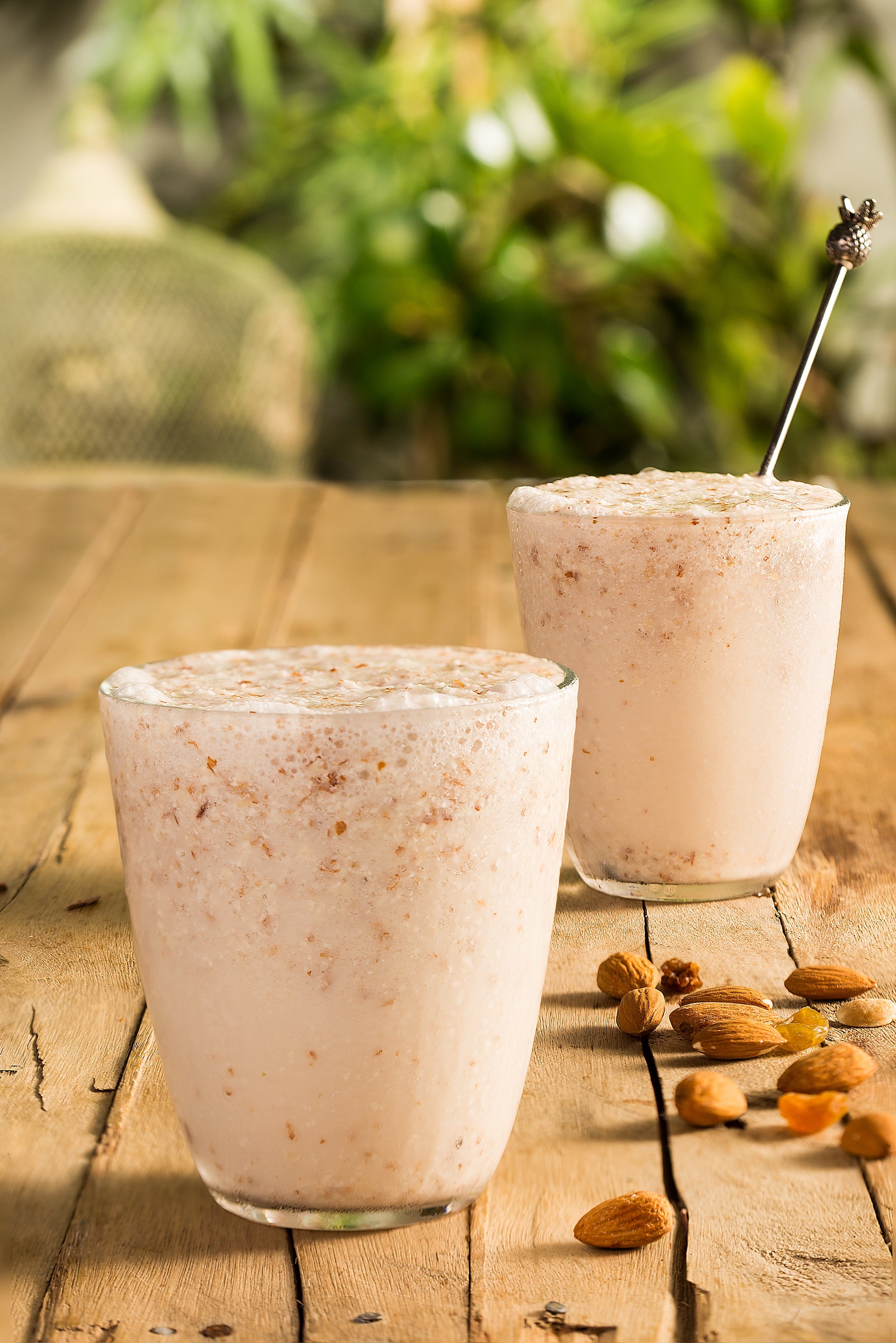 Frappé de Amêndoas com Coco