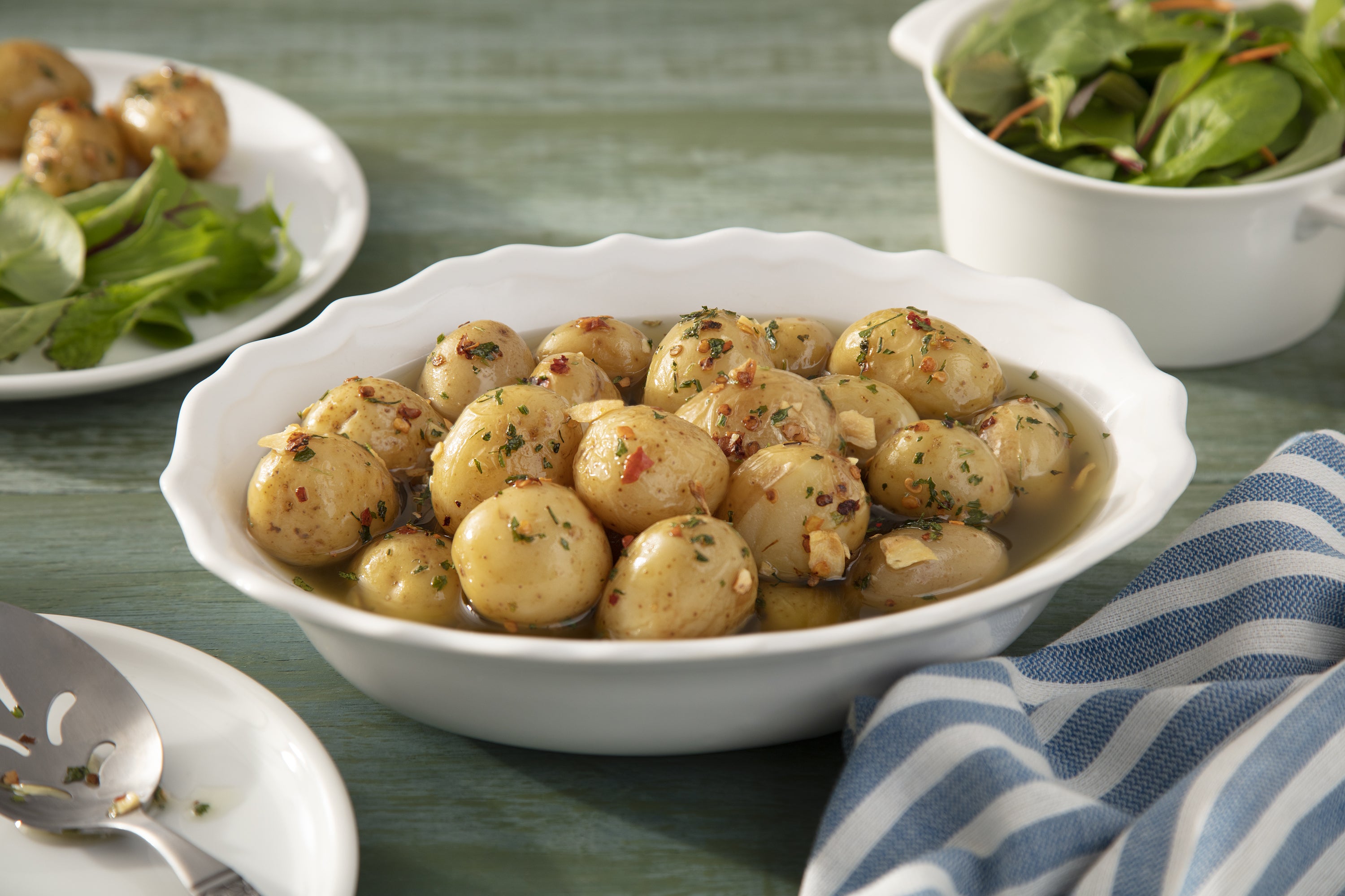 Batata Calabresa: Receita de Aperitivo Frio com Azeite Aromatizado