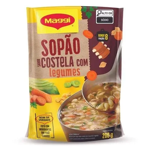 Sopa MAGGI® Costela com Legumes