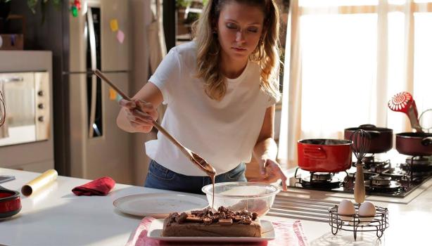 Torta Gelada de KitKat