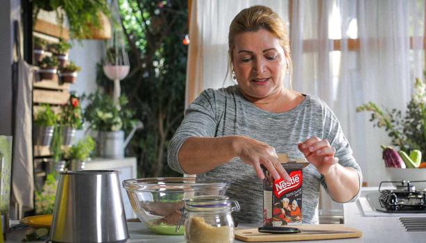 Bolinho Cremoso de Cacau e Abobrinha