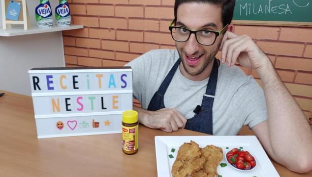 Bife à Milanesa Sequinho e Crocante