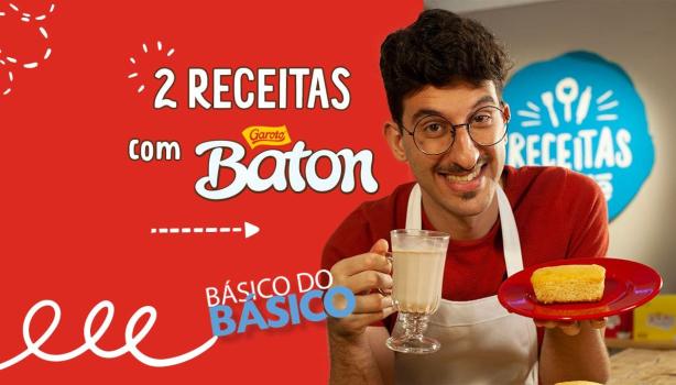 2 Receitas com Baton