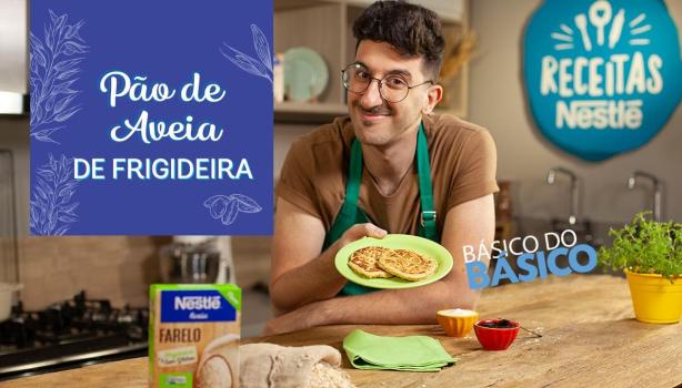 Pão de Aveia de Frigideira