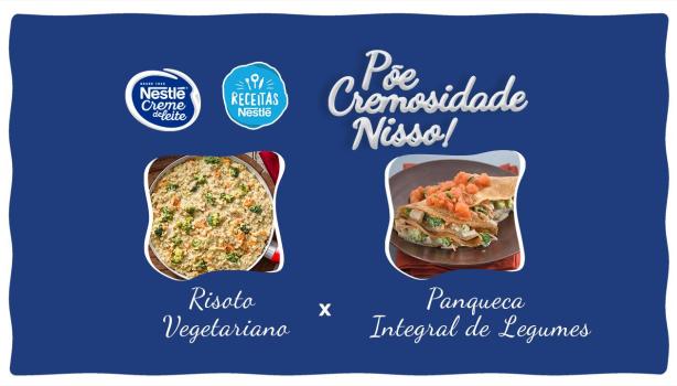 Risoto Vegetariano vs Panqueca