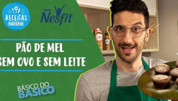 Pão de Mel Sem Ovo e Sem Lactose