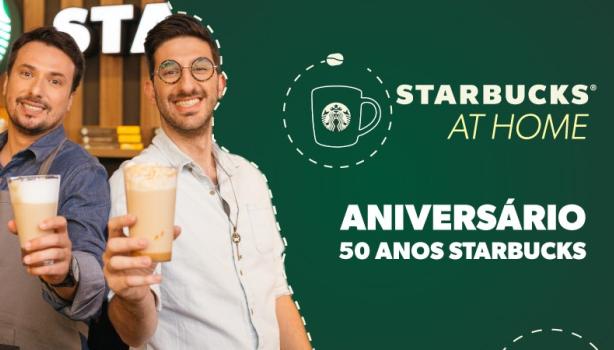 Aniversário de 50 anos Starbucks