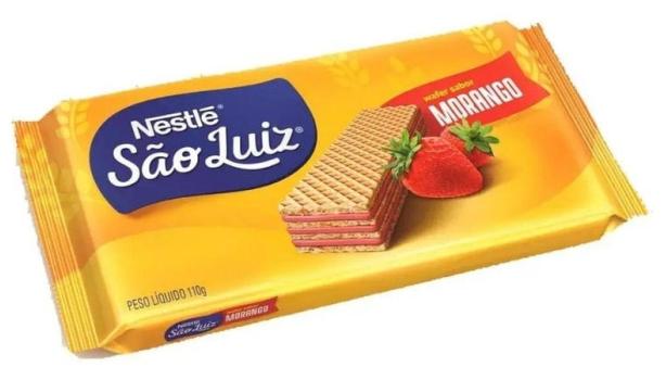 São Luiz Wafer Morango