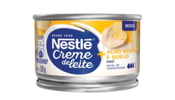Patê de Creme de Leite Nestlé + Alho Negro e Queijo