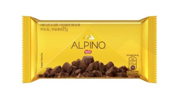 ALPINO Chocolate ao Leite - 25g