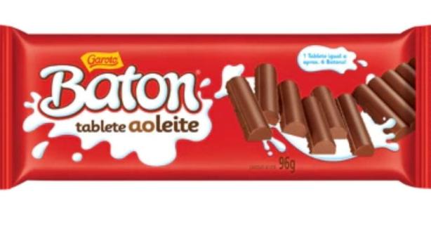 Baton Tablete Chocolate ao Leite
