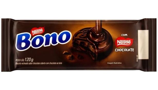 Biscoito Bono Coberto com Chocolate