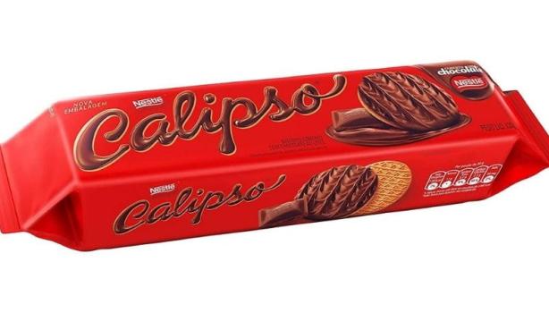 Biscoito Calipso Coberto de Chocolate