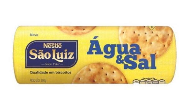 Biscoito São Luiz Água e Sal