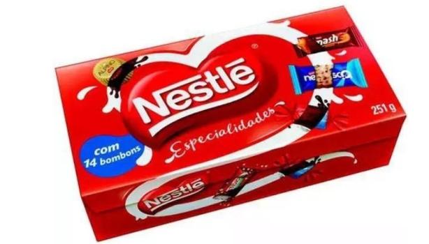 Caixa de Chocolates Nestlé Especialidades