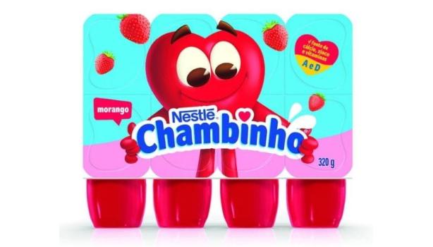 Chambinho Morango 320g