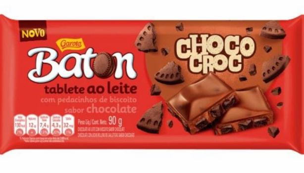 Chocolate Baton Tab Choco Croc 90g
