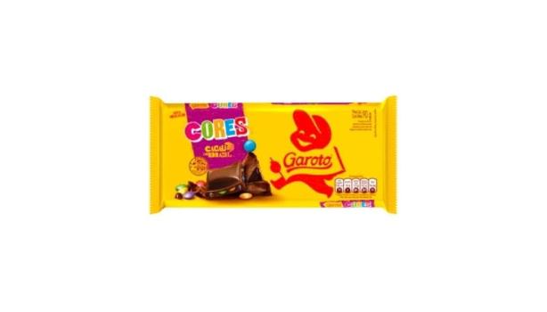 Chocolate Garoto Cores 90g
